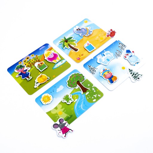 Gra z rzepami «Jaka pora roku?»