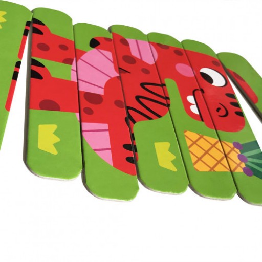 Puzzle patyki «Dinozaury»