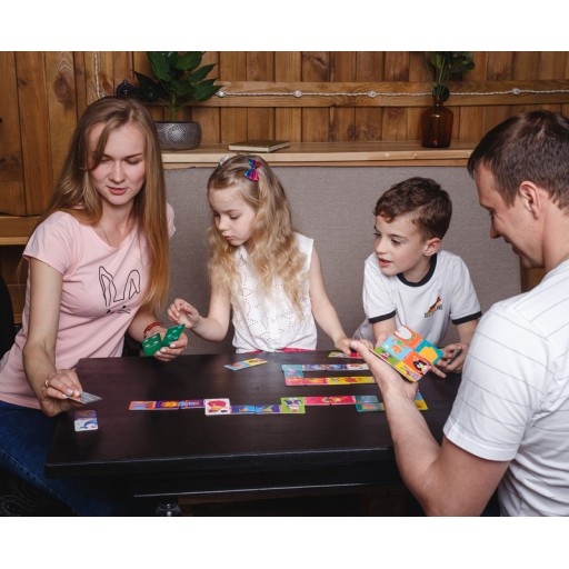 Gra edukacyjna «Crazy Domino»