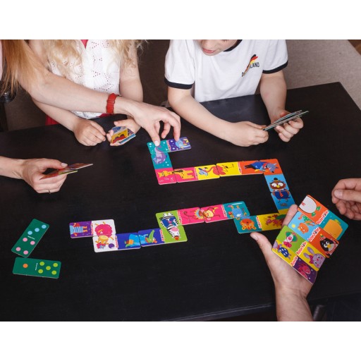 Gra edukacyjna «Crazy Domino»