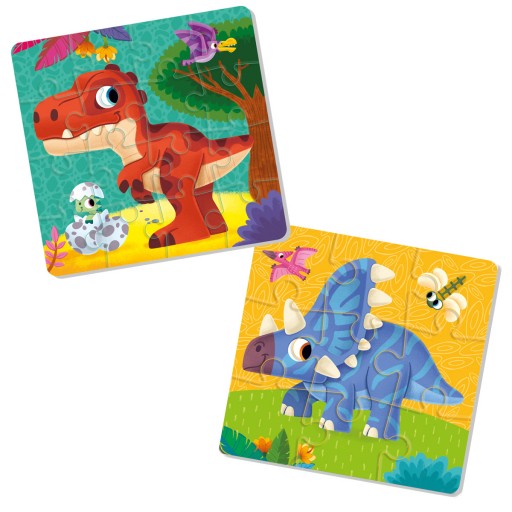 Foam puzzles 2in1 «Dinozaurs»