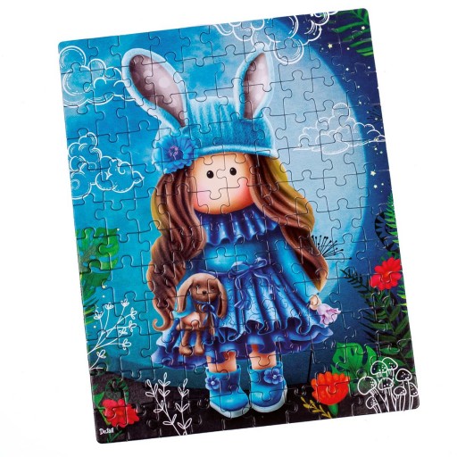 Puzzle «Ładna lalka w świetle księżyca» DT100-02