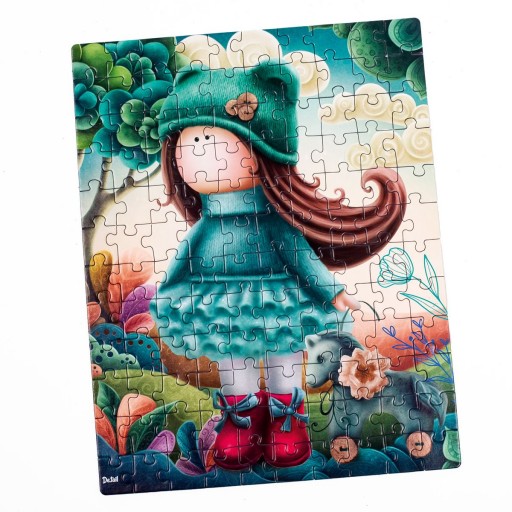 Puzzle «Lalka z koniem» DT100-03