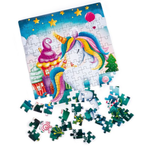 Puzzle «Mały śliczny jednorożec» DT100-07