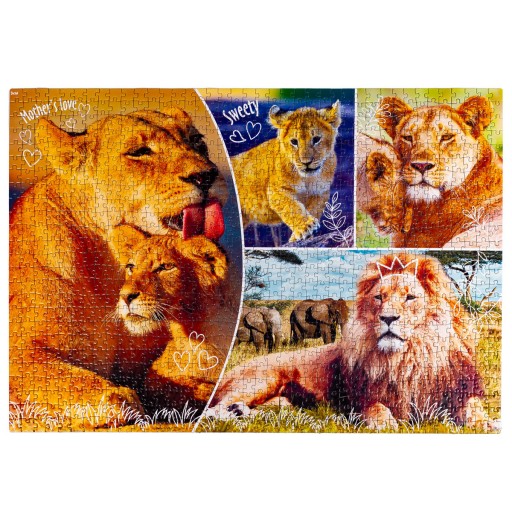 Puzzle De.tail. «Rodzina lwów» DT1000-01