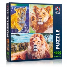 Puzzle De.tail. «Rodzina lwów» DT1000-01