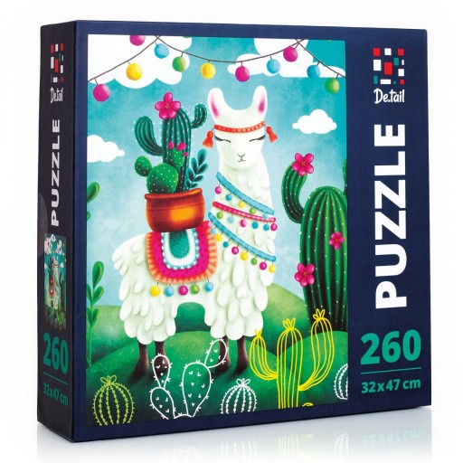 Puzzle «Śliczna lama» DT200-02
