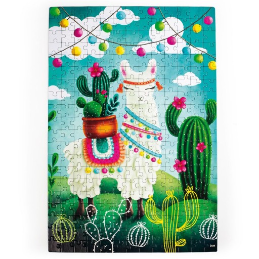 Puzzle «Śliczna lama» DT200-02
