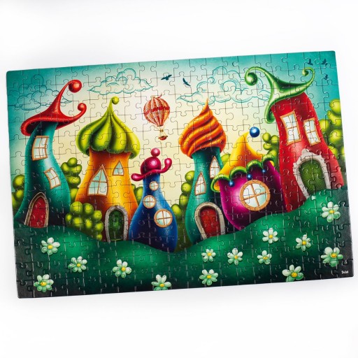 Puzzle «Bajkowe miasto» DT200-03
