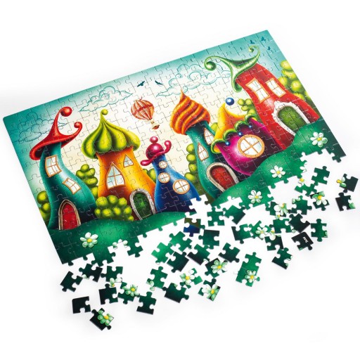 Puzzle «Bajkowe miasto» DT200-03