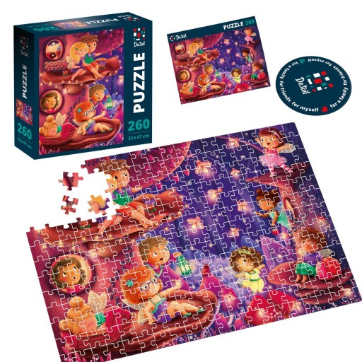 Puzzle «Leśne miasteczko» DT200-06