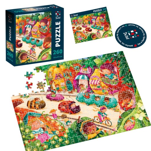 Puzzle «Miasto owoców» DT200-08