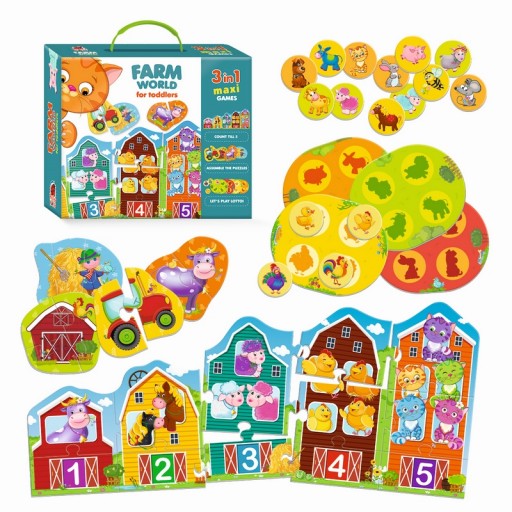 Educational game «Farm world for toddlers»