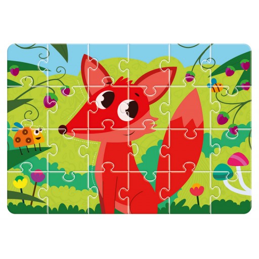 Puzzle in stand-up pouch «Fox»