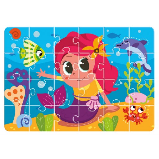 Puzzle in stand-up pouch «Mermaid»