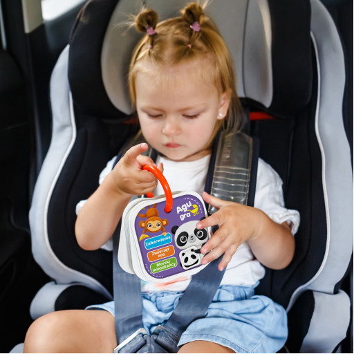 Karty na pierścionku Kolory. Zwierząt