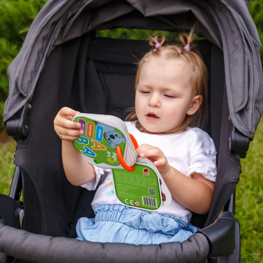 Karty na pierścionku. Alfabet.	