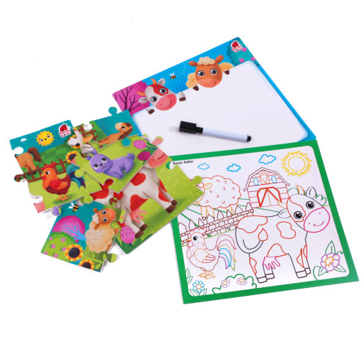 Gra edukacyjna 4 w 1. Farma	
