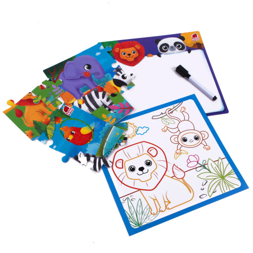 Gra edukacyjna 4 w 1. Zoo	