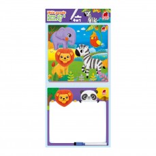 Gra edukacyjna 4 w 1. Zoo	