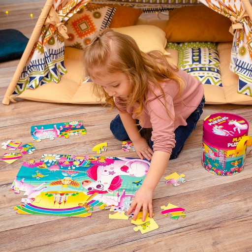 Maxi puzzle 2in1 «Unicorns»