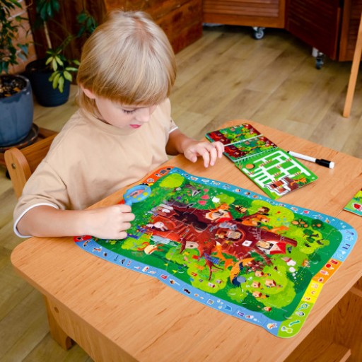 Puzzle-detective «Forest story»
