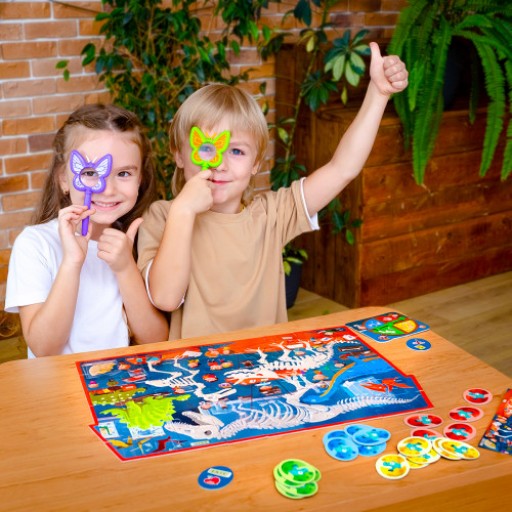 Puzzle-detective «Dino museum»