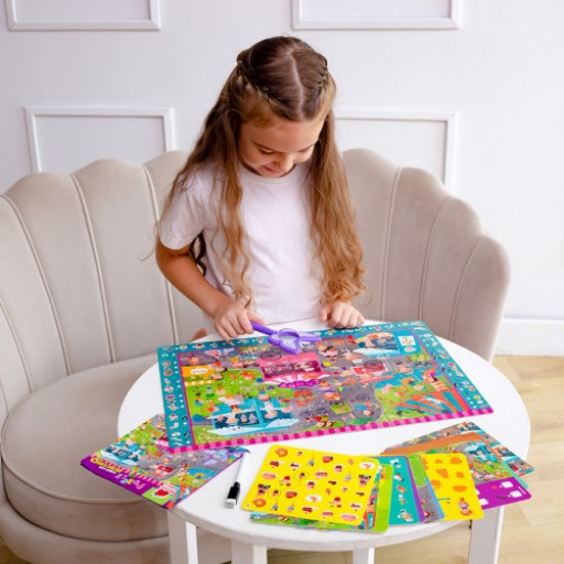 Puzzle-detective «Candy fair»