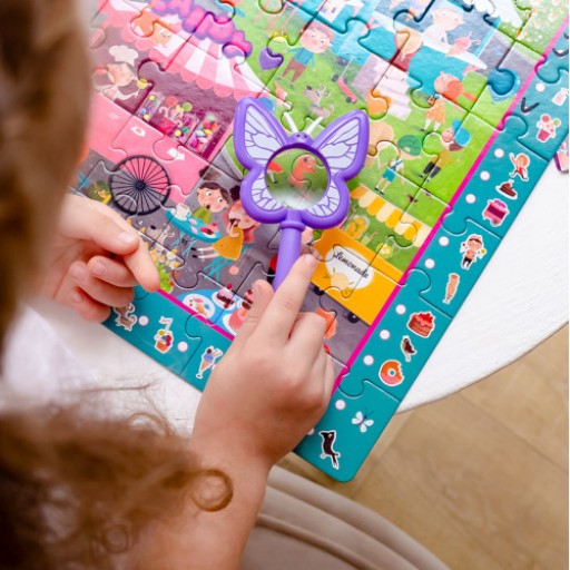 Puzzle-detective «Candy fair»