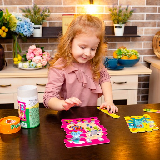 Puzzle patyki «Zwierzęta»