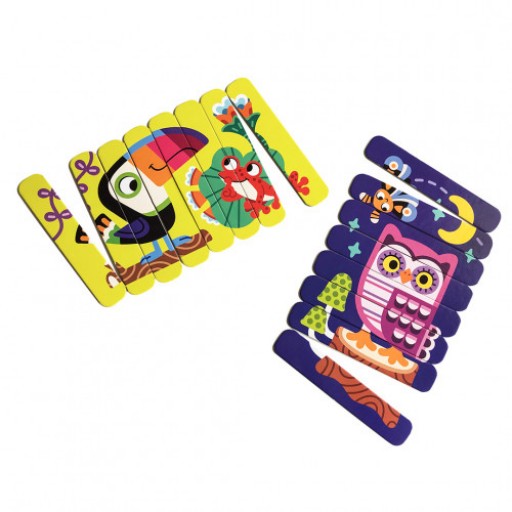 Puzzle patyki «Ptaki»