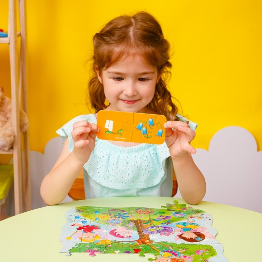 Puzzle 2 in 1 «Wróżki»