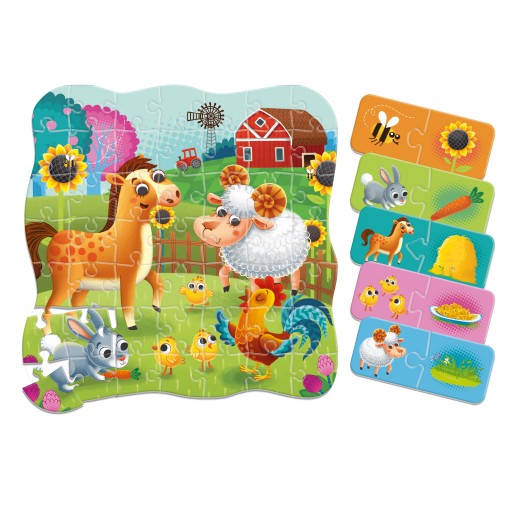 Puzzle 2 in 1 «Farma»