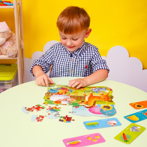 Puzzle 2 in 1 «Farma»