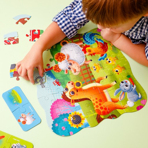 Puzzle 2 in 1 «Farma»