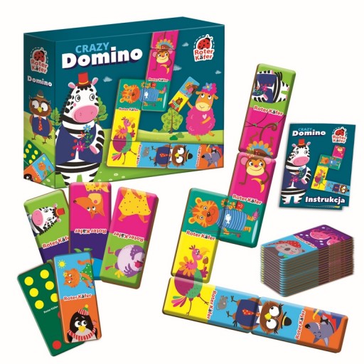 Gra edukacyjna «Crazy Domino»