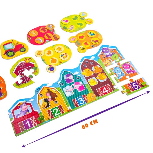 Educational game «Farm world for toddlers»