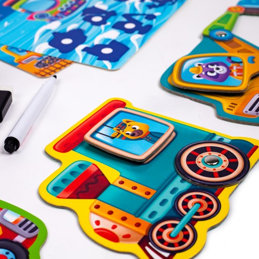 Game with the moving parts «Transport»