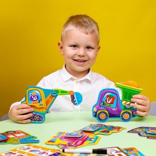 Game with the moving parts «Transport»