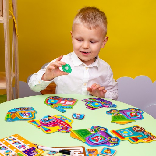 Game with the moving parts «Transport»