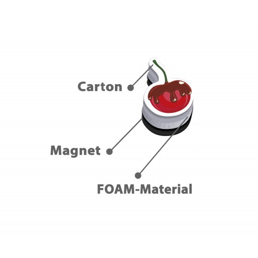 Magnetic game "Cake"