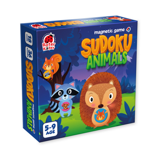 Gra magnetyczna „Sudoku Zwierzęta”