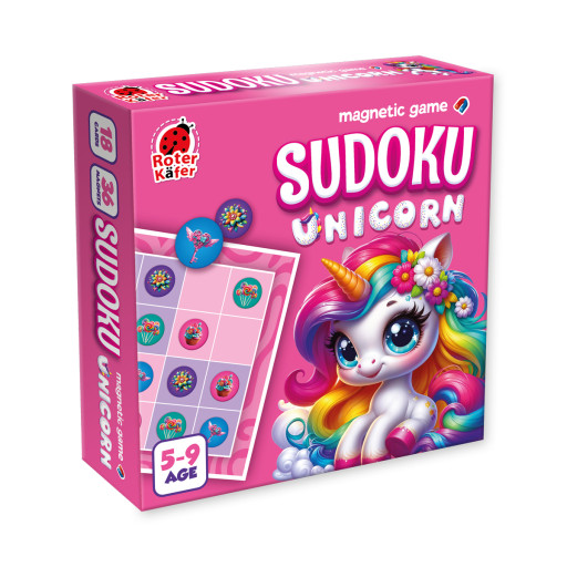 Gra magnetyczna „Sudoku Jednorożec”