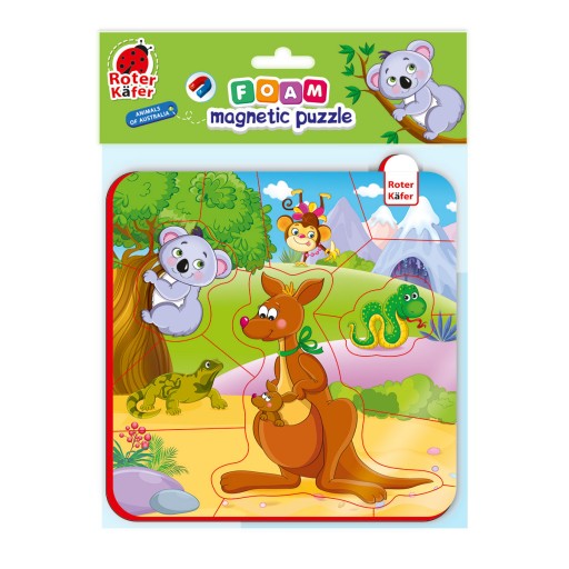 Foam magnetic puzzle «Аnimals of Australia»