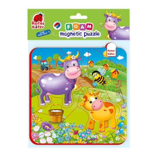 Foam magnetic puzzle «Meadow»