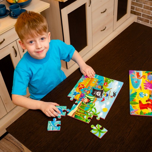  Foam puzzles A4 «Funny pictures»