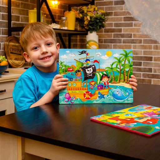  Foam puzzles A4 «Funny pictures»