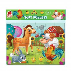  Foam puzzles A4 «Domestic animals»