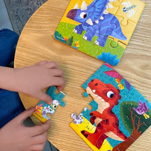 Foam puzzles 2in1 «Dinozaurs»
