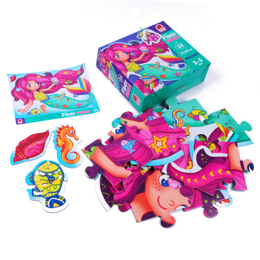 Puzzle podłogowe «Mała syrenka»